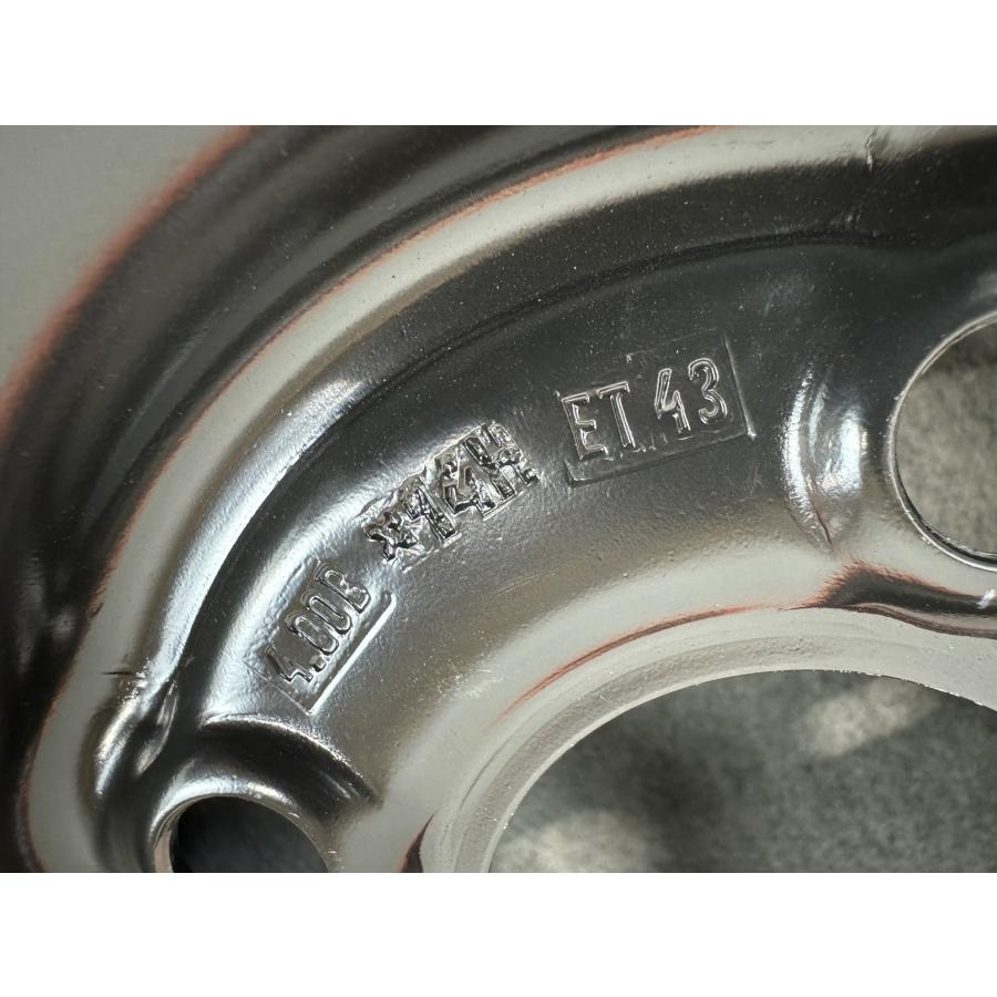 未走行 '10年製 FIAT500 フィアット500 純正 スペアタイヤ 車載工具