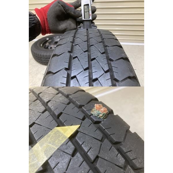 溝あり ダイハツ ハイゼットカーゴ 純正 12インチ 4J +35 PCD100 4H