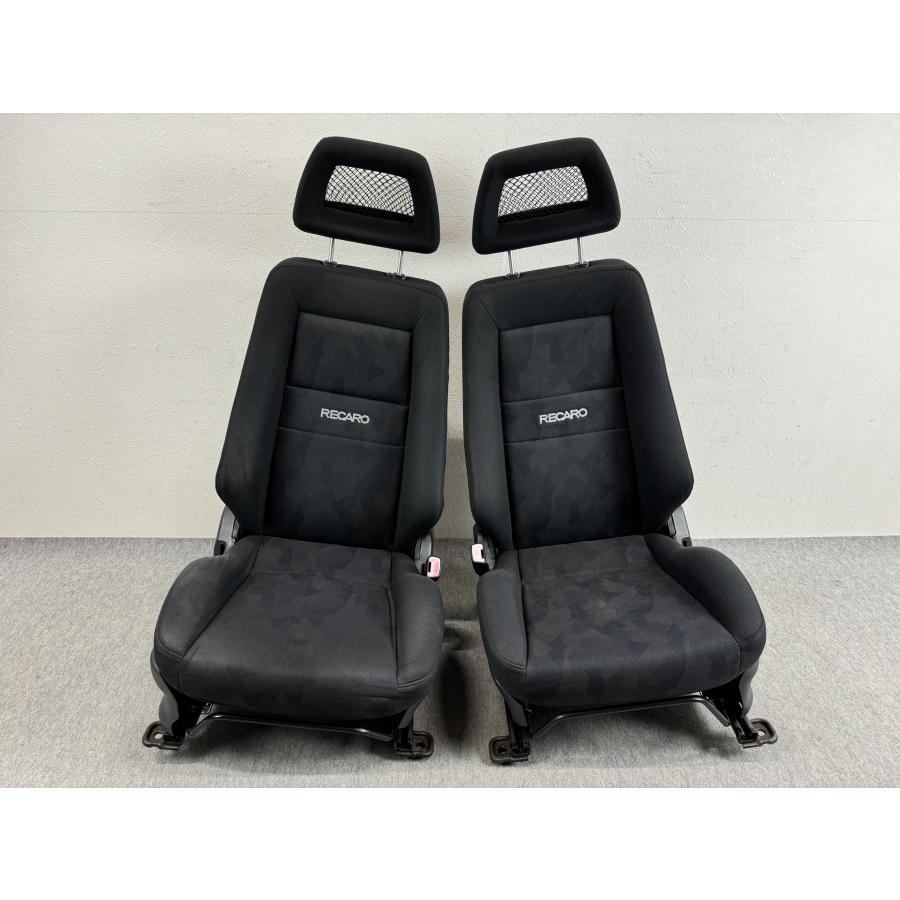 破れ無 H15年 HN22S ケイ Keiワークス 純正 RECARO レカロ フロント 