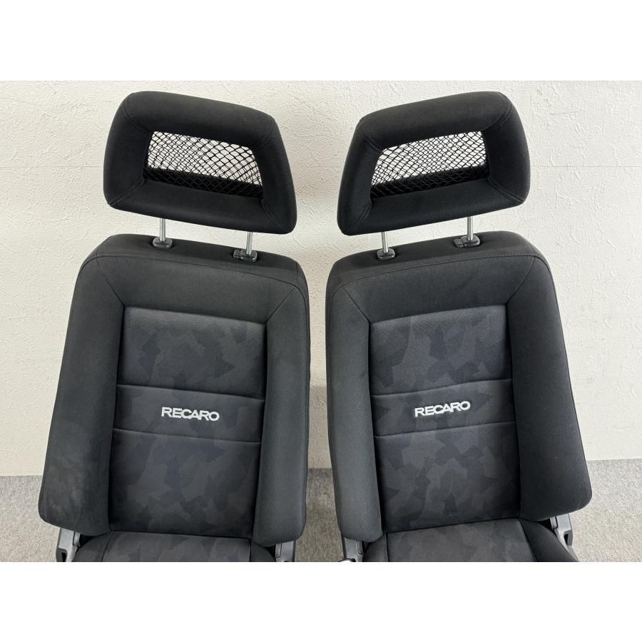 破れ無 H15年 HN22S ケイ Keiワークス 純正 RECARO レカロ フロント 