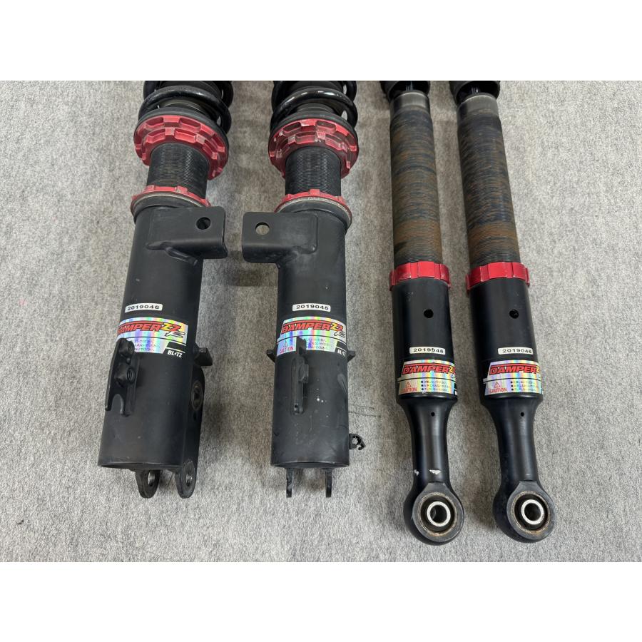 曲り無 L275V L275S ミラ BLITZ ブリッツ DAMPER ZZ-R ダブル 曲り無 L275V L275S ミラ BLITZ ブリッツ DAMPER ZZ-R ダブル