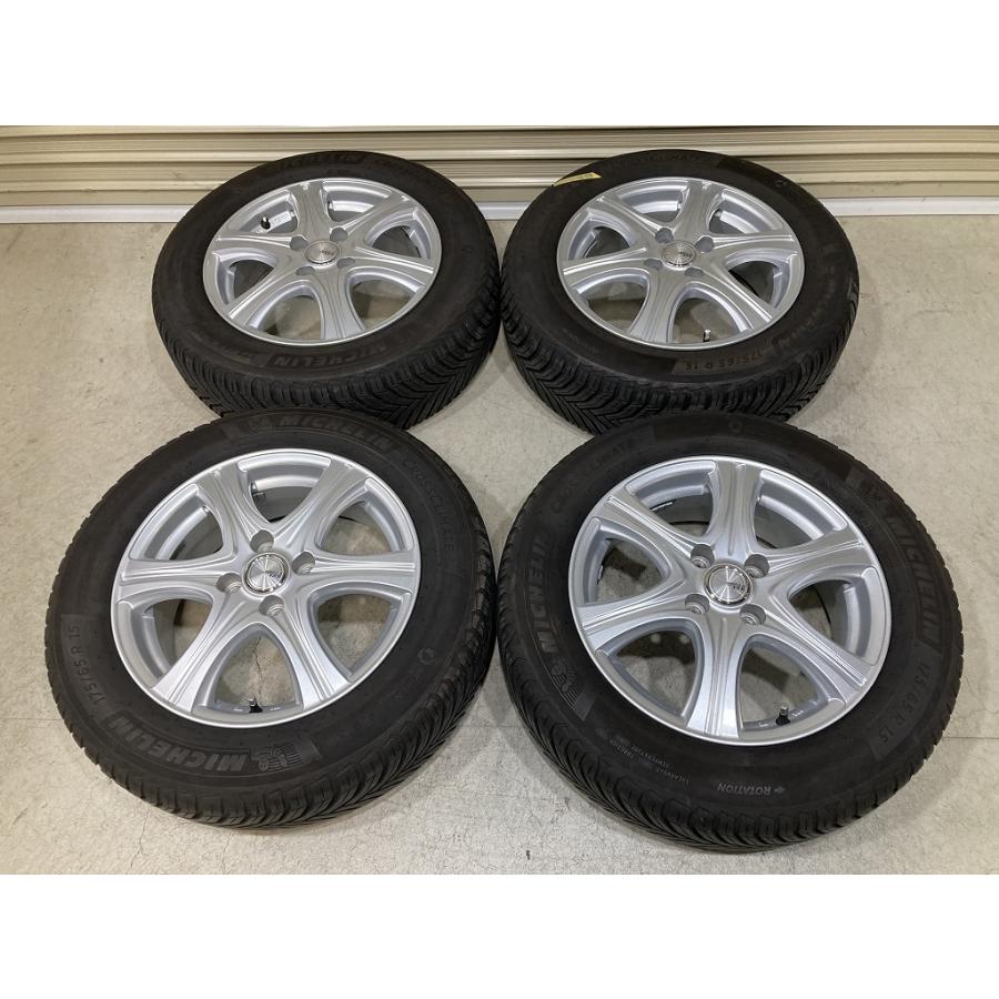 ダイハツ純正ホイール付きタイヤ Michelinミシュラン 4本セットバリ溝