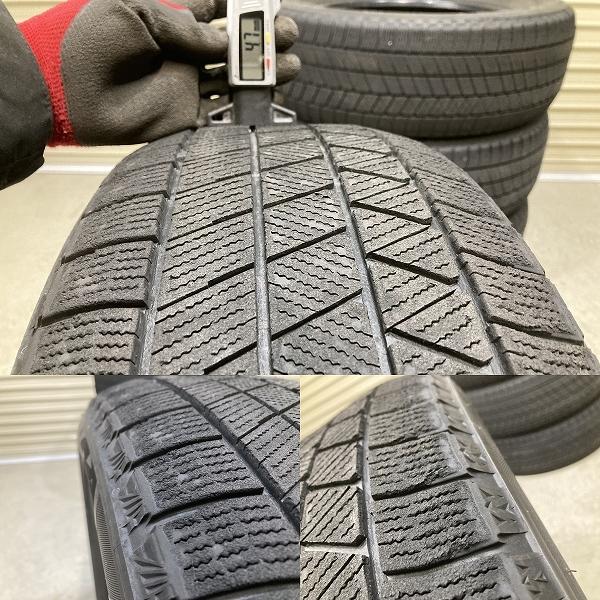 溝あり '21年製 BRIDGESTONE BLIZZAK VRX3 225/60R17 4本セット