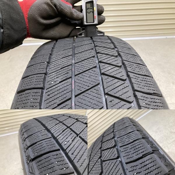 溝あり '21年製 BRIDGESTONE BLIZZAK VRX3 225/60R17 4本セット