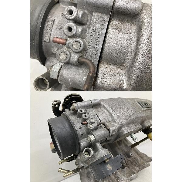 割れ無 AE86 トレノ レビン 純正 インマニ スロットルボディ 