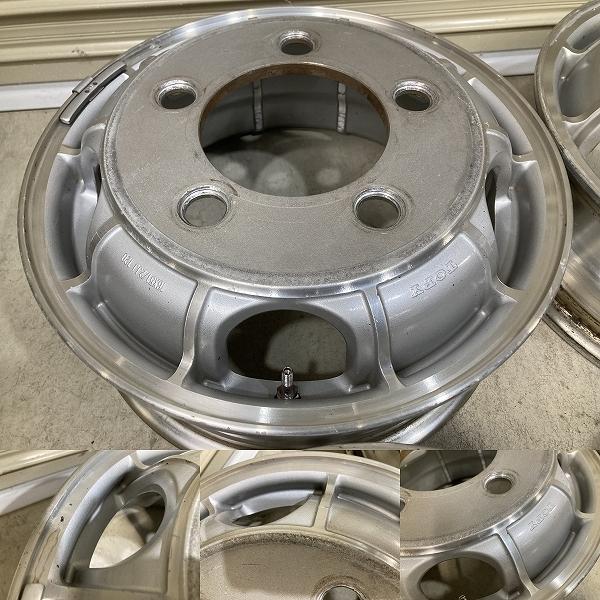 良品 TOPY アルミホイール 16インチ 5.5J +120 PCD203.2 5H 6本セット