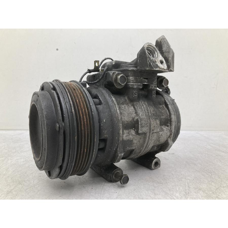 割れ無 AE86 トレノ レビン 純正 エアコンコンプレッサー 047200-6540