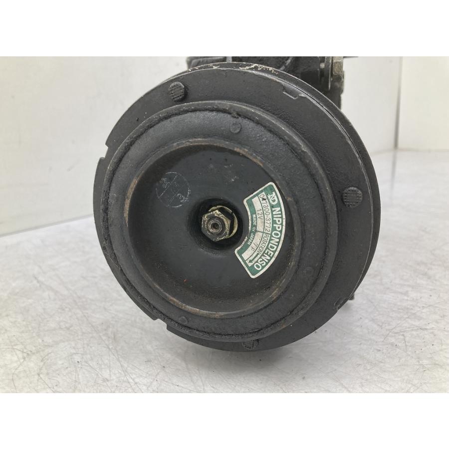 割れ無 AE86 トレノ レビン 純正 エアコンコンプレッサー 047200-6540