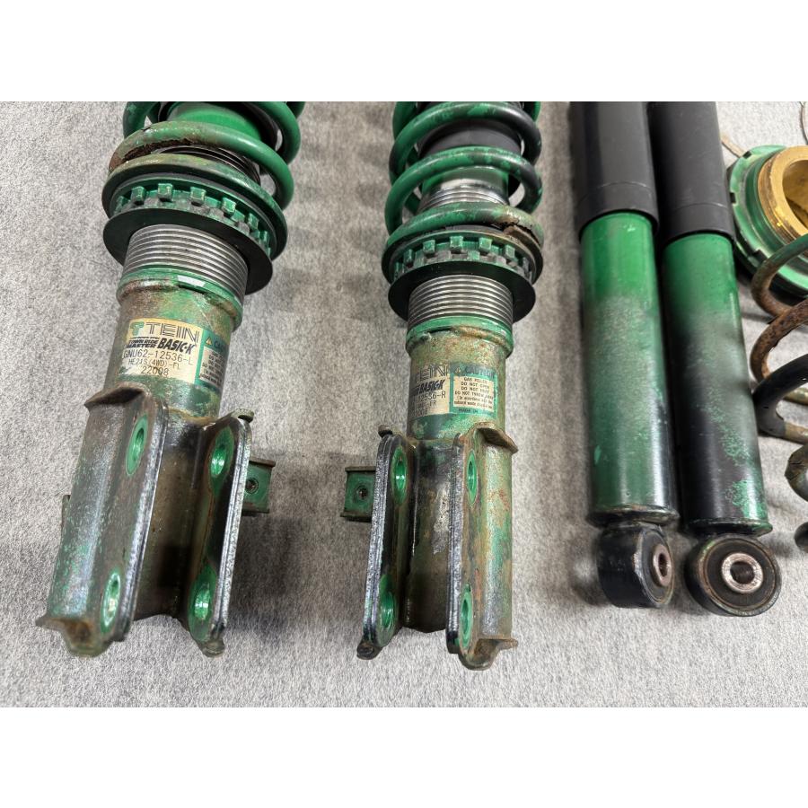 曲り無 H18年 HE21S ラパン SS 4WD TEIN テイン タウンライドマスター