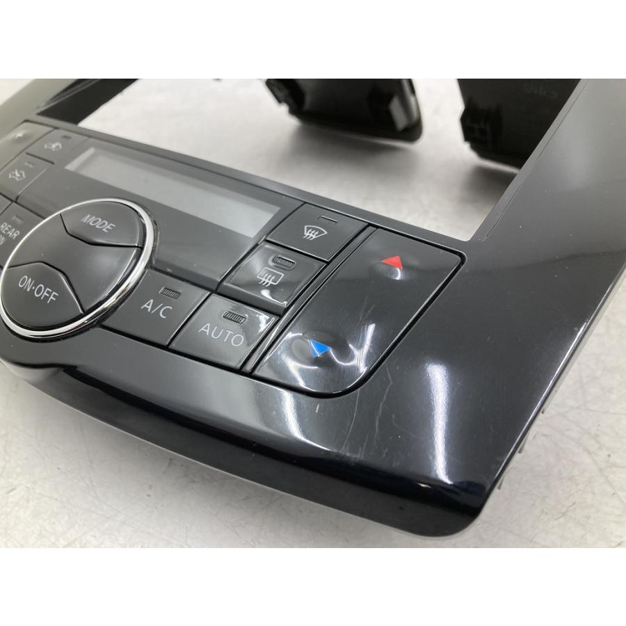 割れ無 動作OK C26 セレナ 純正 8インチナビ用 オーディオパネル AC
