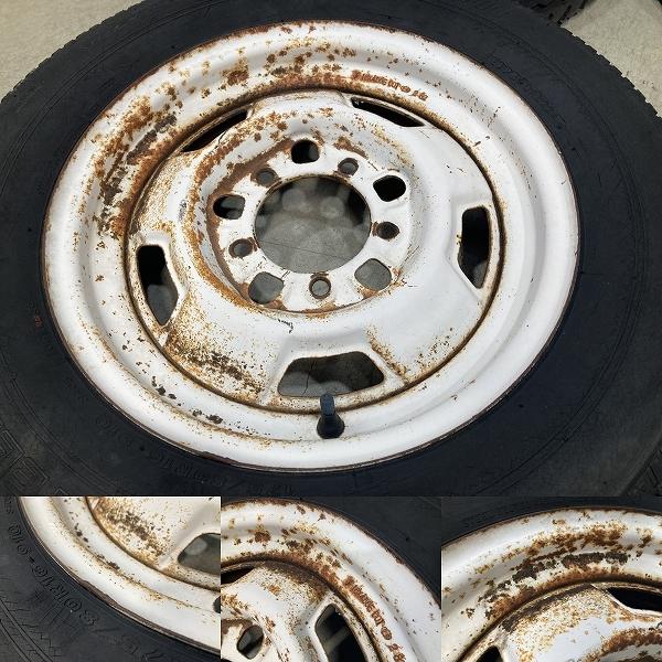 SJ30 ジムニー 純正 16インチ 4.50E +22 PCD139.7 5H 175/80R16 6.00
