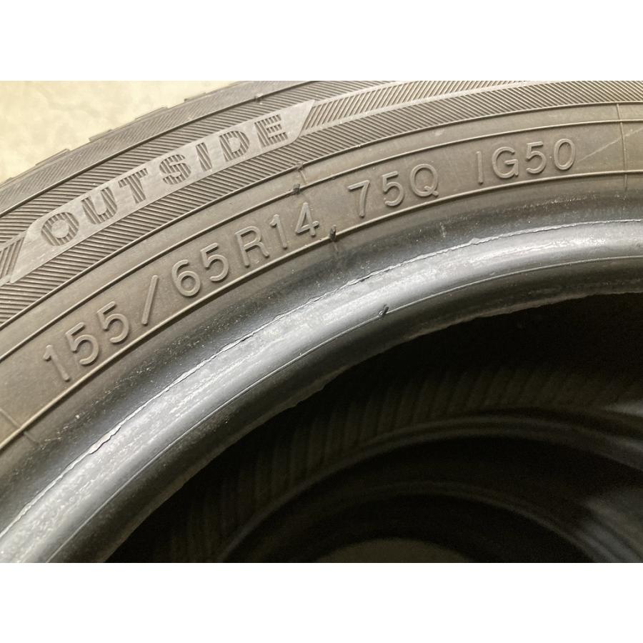 ヨコハマ　ig50 155/65R14 バリ溝 バリ溝 YOKOHAMA iceGUARD iG50 PLUS 155/65R14 4本セット ヨコハマ