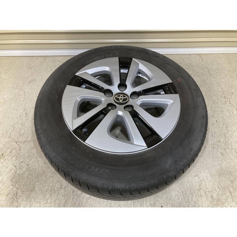 トヨタ 50系 プリウス 純正 15インチ 6.5J +40 PCD100 5H BRIDGESTONE 