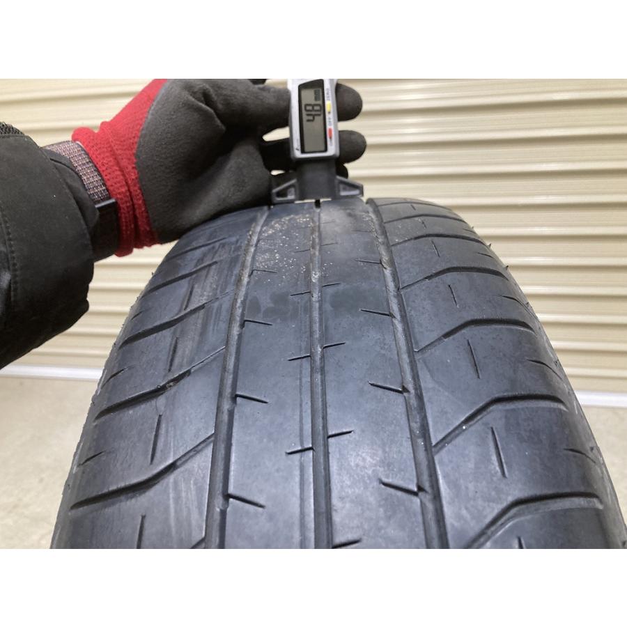 トヨタ 50系 プリウス 純正 15インチ 6.5J +40 PCD100 5H BRIDGESTONE ECOPIA EP150 195 ...