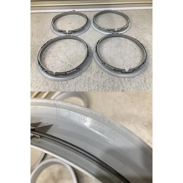 割れ無 VW フォルクスワーゲン ゴルフ3 純正 14インチ ホイール トリム