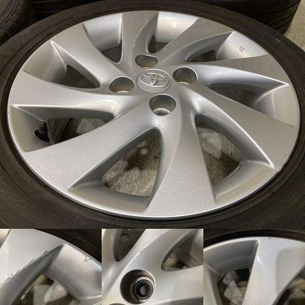 トヨタ bB 純正 15インチ 6J +40 PCD100 4H 185/55R15 4本セット