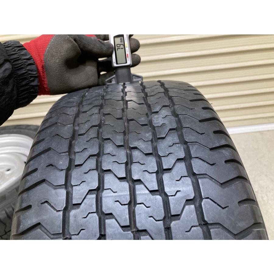 美品 バリ溝 '21年製 トヨタ 純正 12.5インチ 6.75J PCD114.3 4H GOODYEAR 225/50R12.5 2本 ...