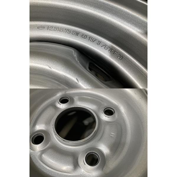 バリ溝 '23年製 トヨタ 純正 12.5インチ 6.75J PCD114.3 4H GOODYEAR
