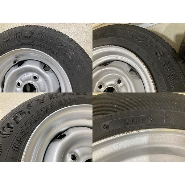 バリ溝 '23年製 トヨタ 純正 12.5インチ 6.75J PCD114.3 4H GOODYEAR