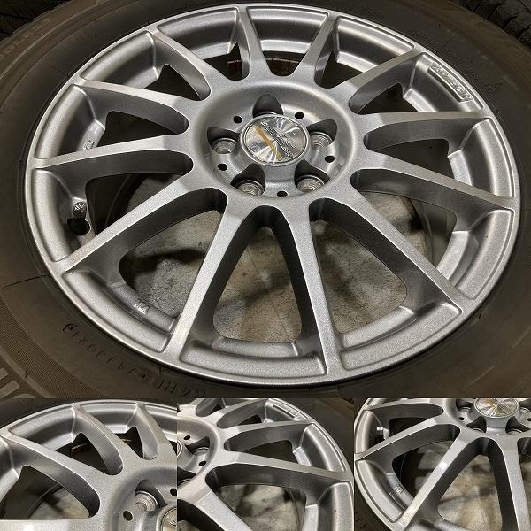バリ溝 ’21年製 シュナイダー 16インチ 6.5J +48 PCD100 5H BS VRX3 215/65R16 4本 インプレッサXV ...