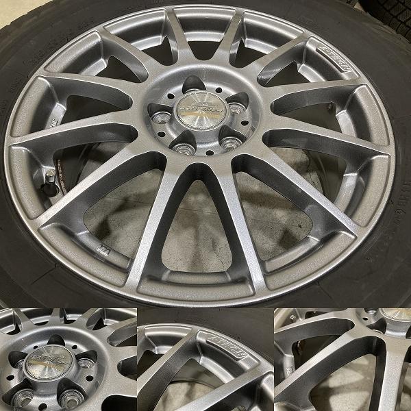 バリ溝 ’21年製 シュナイダー 16インチ 6.5J +48 PCD100 5H BS VRX3 215/65R16 4本 インプレッサXV ...
