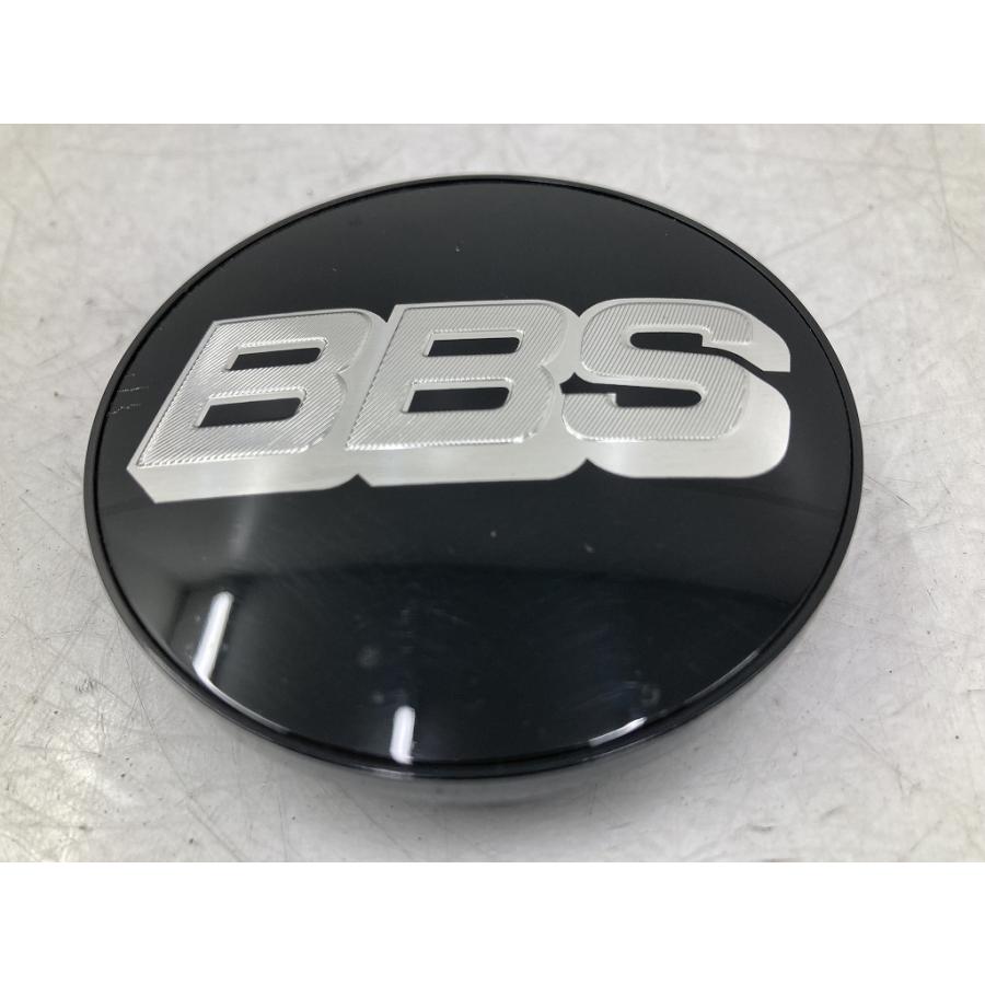 割れ無 BBS 正規品 センターキャップ 4個セット ブラック×シルバー