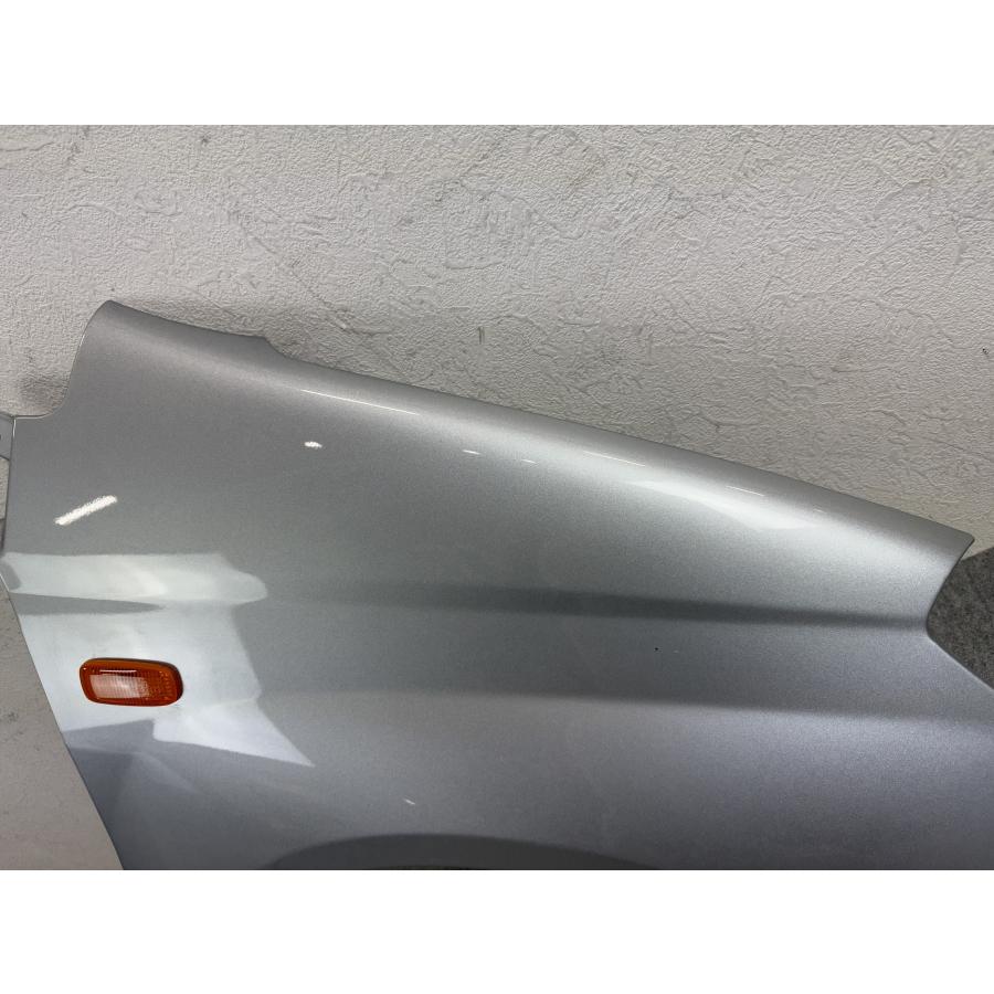 凹み無 L250S L260S 後期 ミラ 純正 右 フロントフェンダー S28