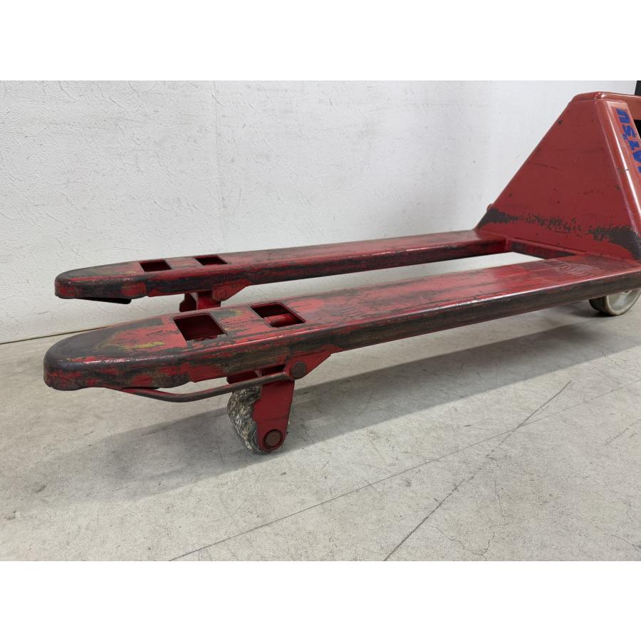 動作OK コマツ NB10-510 パレットトラック ハンドリフト コレック製 1.0t 1トン ツメ長さ1070mm 最大荷重1000kg ...
