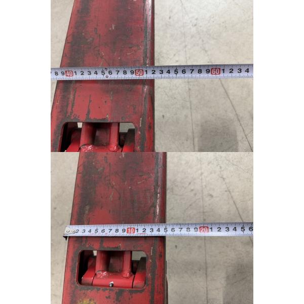 動作OK コマツ NB10-510 パレットトラック ハンドリフト コレック製 1.0t 1トン ツメ長さ1070mm 最大荷重1000kg ...