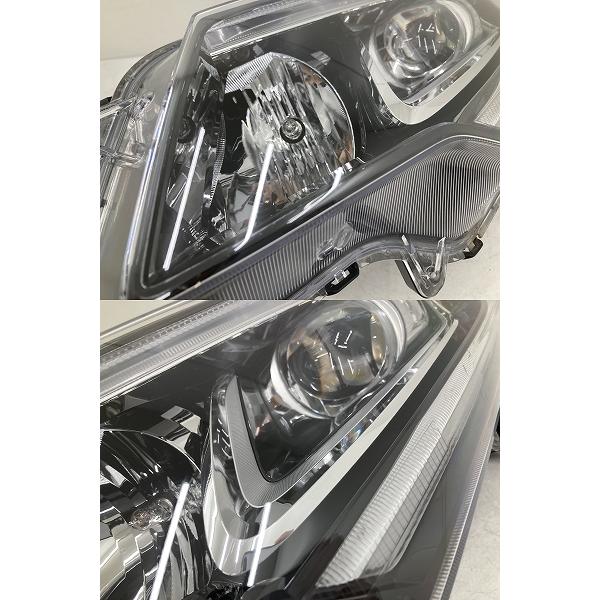 美品/キズ無 フリード GB7 LEDヘッドライト左右セットスンレーW2172の
