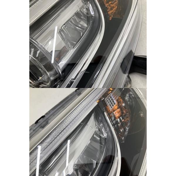 美品/キズ無 フリード GB7 LEDヘッドライト左右セットスンレーW2172の