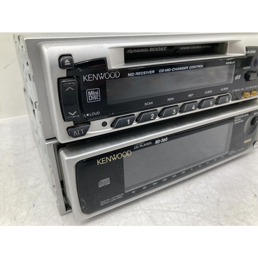 割れ無 動作OK KENWOOD ケンウッド MDプレーヤー RX-670MD CD