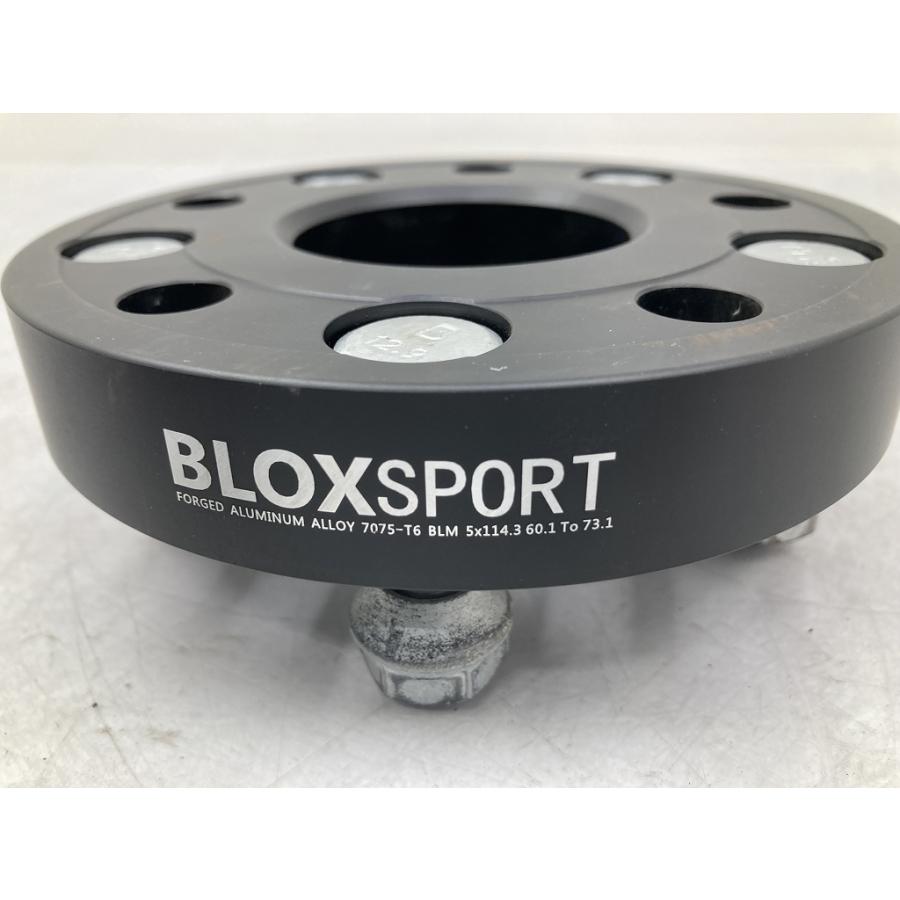 BLOX SPORT 鍛造 軽量 ワイドトレッドスペーサー 25mm PCD114.3 5H 