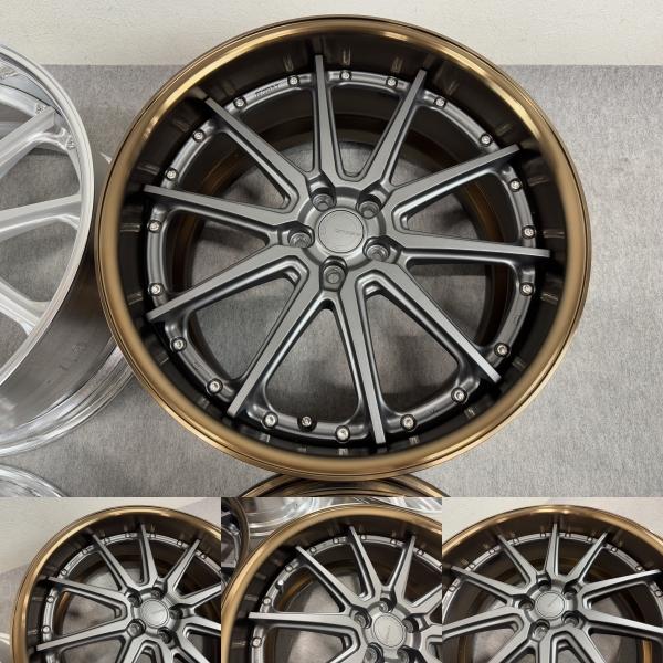 美品 WORK GNOSIS グノーシス AE201 21インチ 9.5J/11J +25/+38 PCD112 