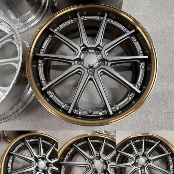 美品 WORK GNOSIS グノーシス AE201 21インチ 9.5J/11J +25/+38 PCD112