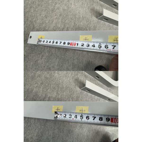 新車外し サイドバンパー用 L字ステー 6本セット スチール UD クオン