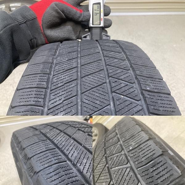 BALMINUM 16インチ 6.5J +54 PCD114.3 5H BS BLIZZAK VRX3 205/60R16 4 