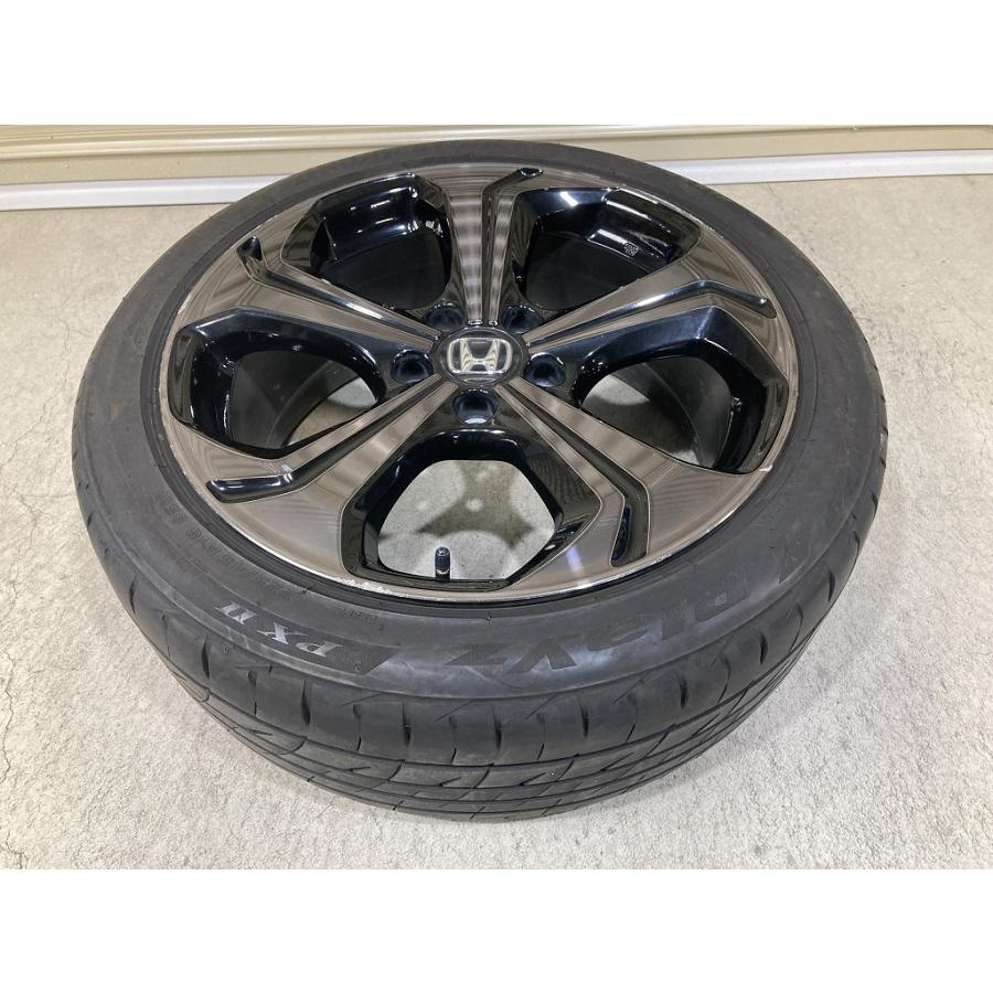バリ溝 '21年製 ホンダ ジェイド RS 純正 18インチ 7.5J +45 PCD114.3