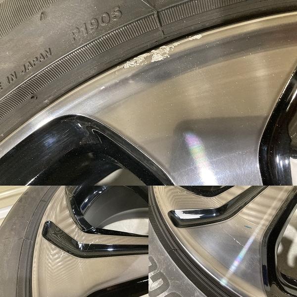 バリ溝 '21年製 ホンダ ジェイド RS 純正 18インチ 7.5J +45 PCD114.3