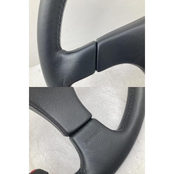 希少 良品 スバル 純正OP NARDI ナルディ レザー ステアリング ND
