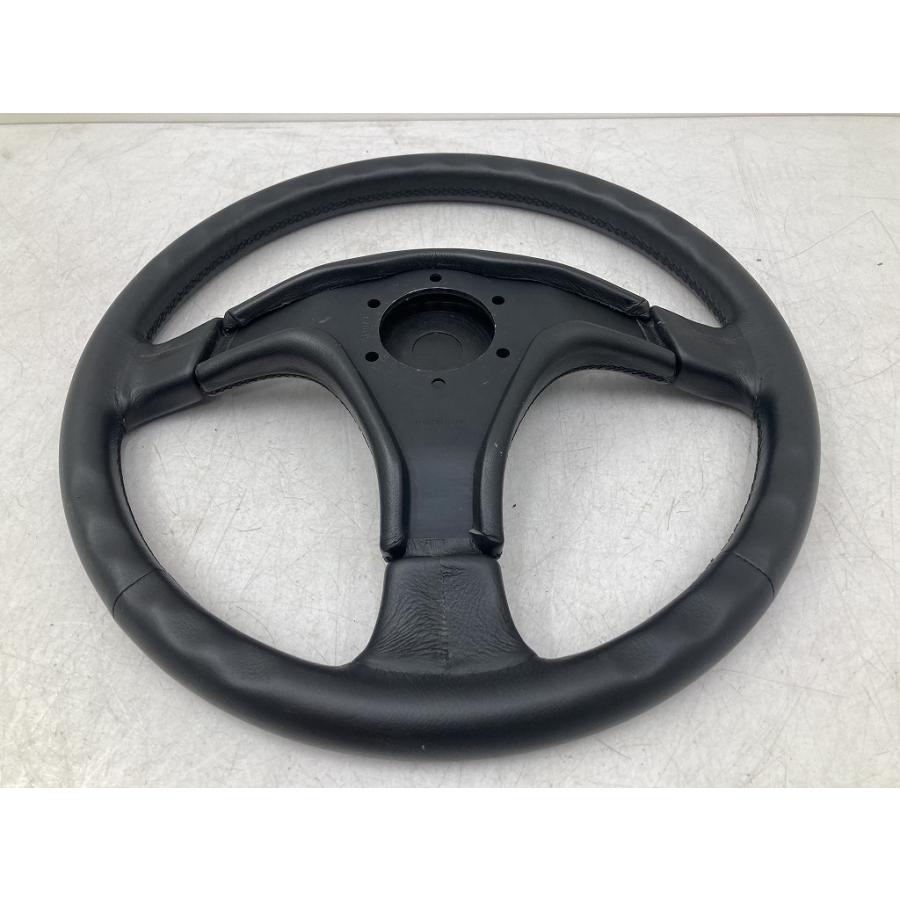 希少 良品 スバル 純正OP NARDI ナルディ レザー ステアリング ND