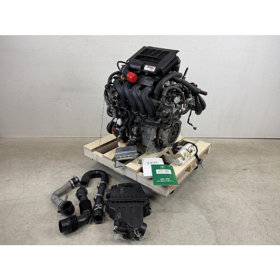 動作OK 後期 NCP13 ヴィッツ RS TRD ターボ 5MT 走行2.7万km 純正 1NZ