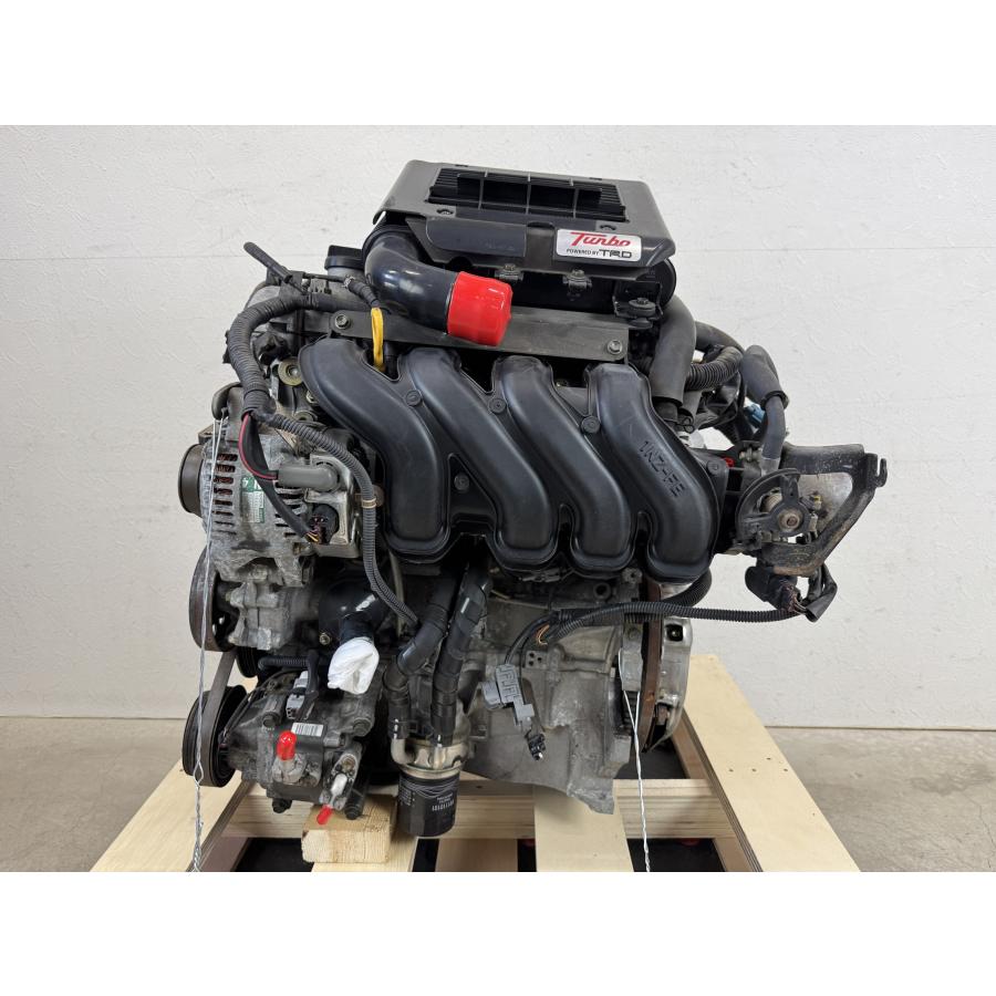動作OK 後期 NCP13 ヴィッツ RS TRD ターボ 5MT 走行2.7万km 純正 1NZ