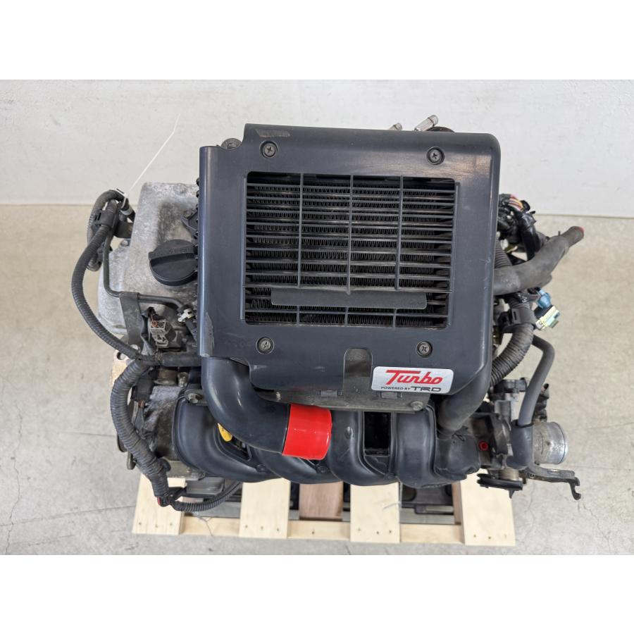 動作OK 後期 NCP13 ヴィッツ RS TRD ターボ 5MT 走行2.7万km 純正 1NZ