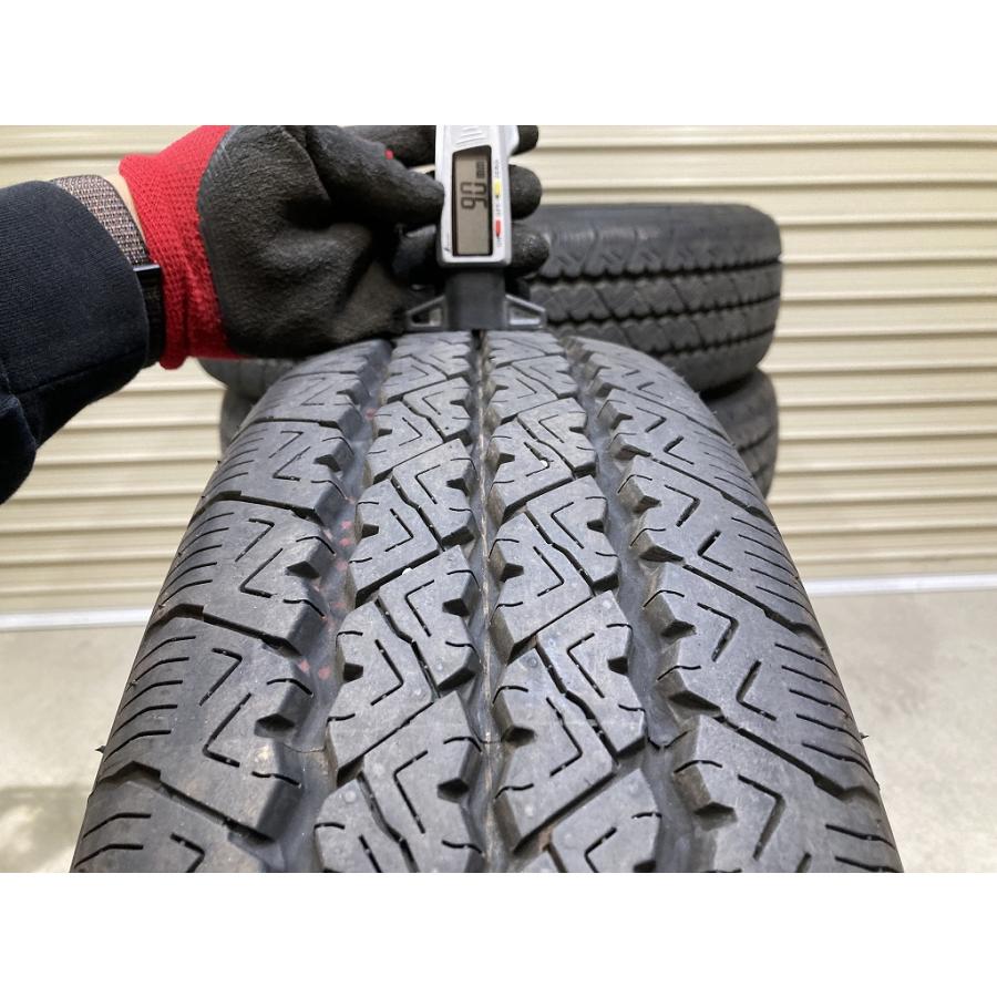 バリ溝 '21年製 BRIDGESTONE V-STEEL RIB 265 205/70R17.5 115/113L LT