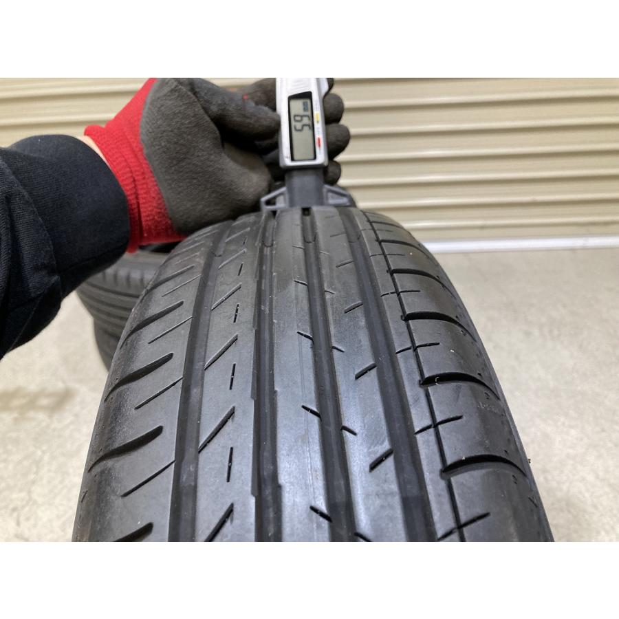 バリ溝 '21年製 YOKOHAMA BluEarth-GT AE51 155/65R14 3本セット
