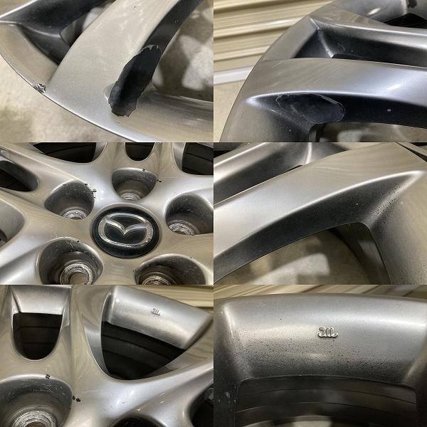 マツダ GJ アテンザ 純正 19インチ 7.5J +45 PCD114.3 5H 4本セット 