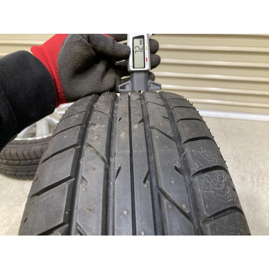 スズキ MH21S ワゴンR RR 純正 14インチ 4.5J +50 PCD100 4H POTENZA