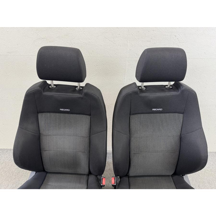 破れ無 1JAGU ゴルフ4 GOLFIV GTI 純正 RECARO レカロ フロントシート 