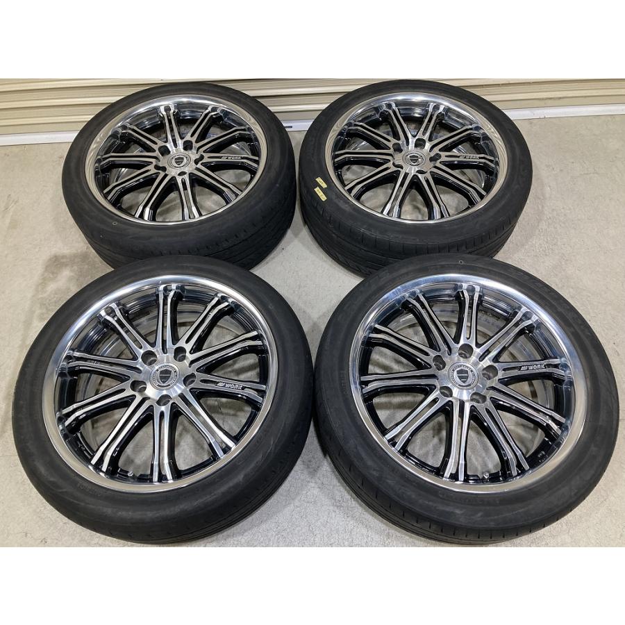 WORK SCHWERT 18インチアルミホイール4本セット② WORKシュバート18インチ4本セット